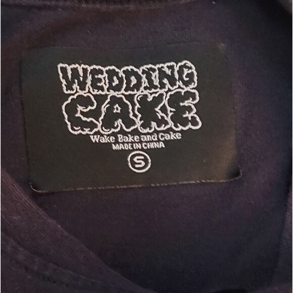 Wedding Cake Dark Blue All Gas T Shirt S - Picture 6 of 9